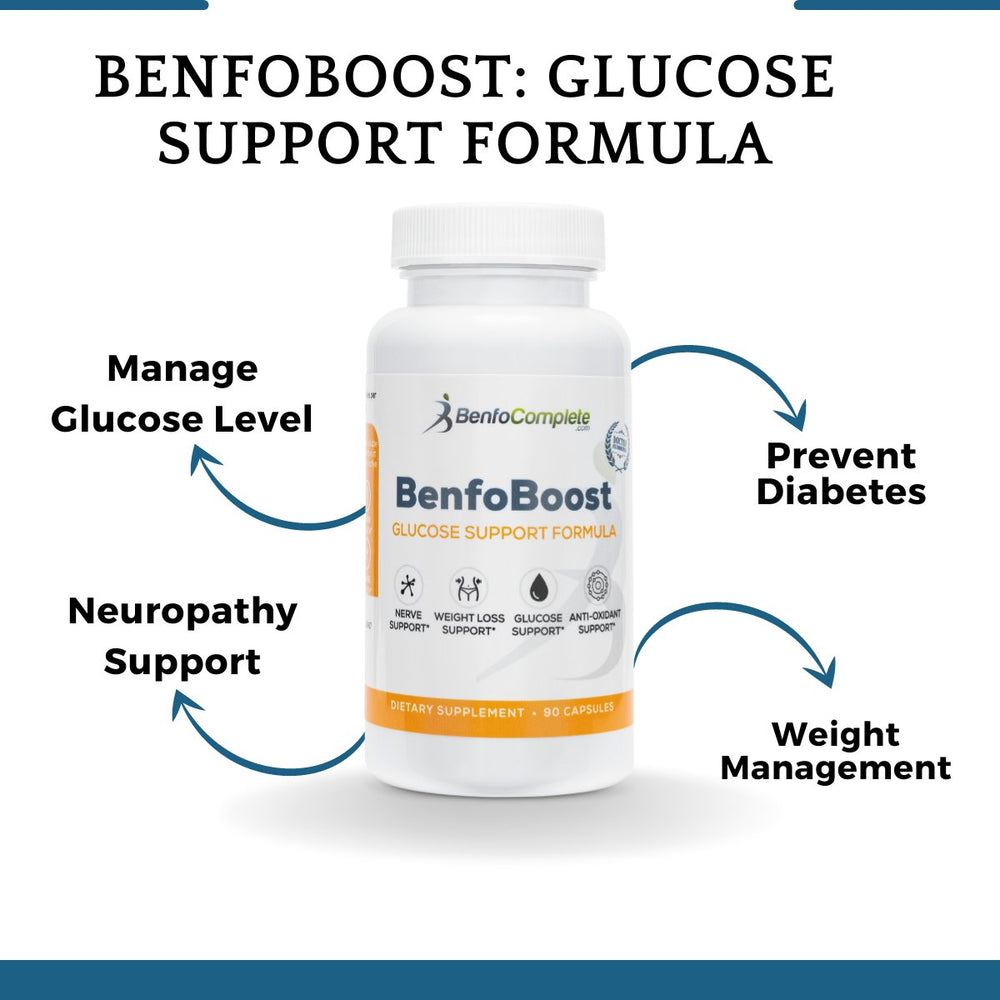 Buy 3 Bottles of Multi B Neuropathy Formula, Get 1 Bottle of BenfoBoost For Free (Help Preventing Hereditary Diabetes) - BenfoComplete