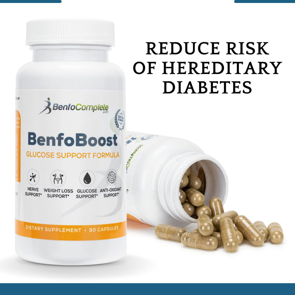 Buy 3 Bottles of Multi B Neuropathy Formula, Get 1 Bottle of BenfoBoost For Free (Help Preventing Hereditary Diabetes) - BenfoComplete