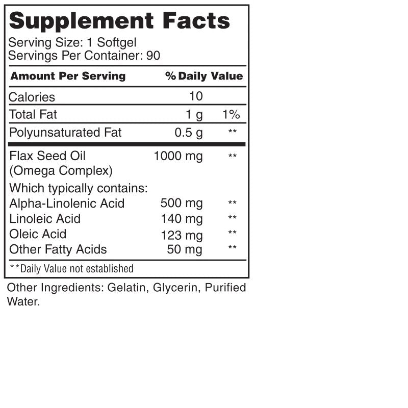 ECUSA Organic Flaxseed Oil with Omega 3,6,9 - BenfoComplete