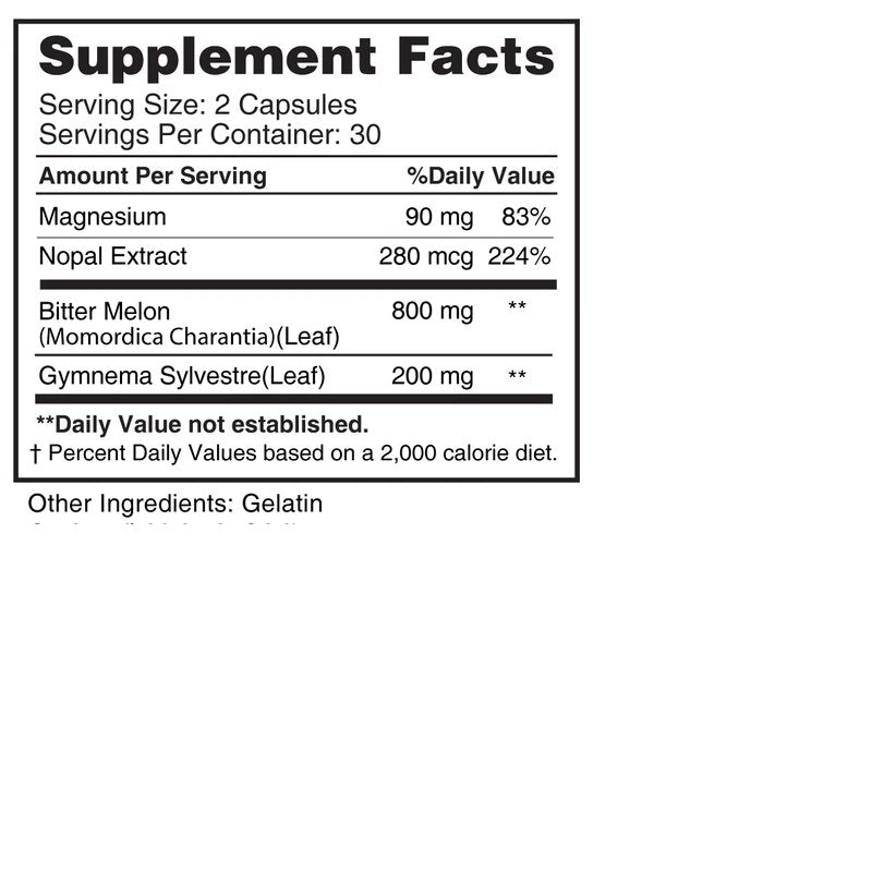 Glucose Support with Chromium and Bitter Melon - BenfoComplete